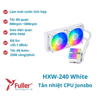 Tản nhiệt CPU JONSBO HXW-240 White